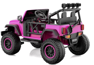 Electric Powered Ride on Toys,Yisufo Battery-Operated Ride on Jeep,Remote Control,Led Lights,24v,Black