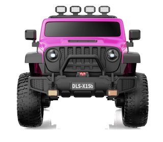 Electric Powered Ride on Toys,Yisufo Battery-Operated Ride on Jeep,Remote Control,Led Lights,24v,Black