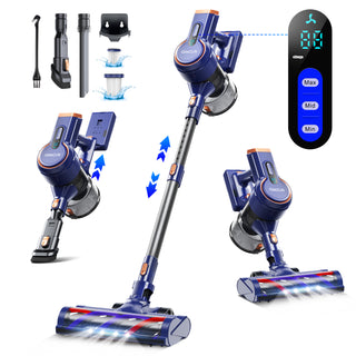 Qikcln VC06 150W 23Kpa Cordless Vacuum Cleaner with 3 Modes & 45-Min Runtime