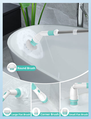 Home Electric Cleaning Brush Rechargeable Electric Spin Scrubber